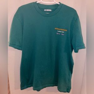 Mens Zara Brand Short Sleeve T Shirt